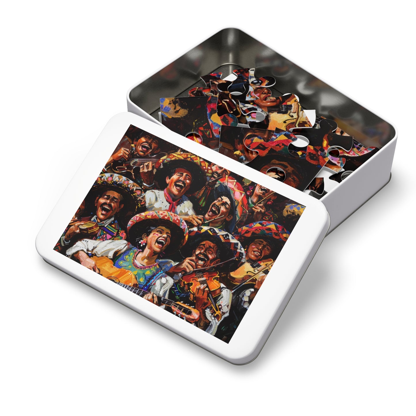 Cinco de Mayo Mariachi Band Puzzle - Fun and Festive Activity, Colorful Puzzle Perfect for Celebration, 30, 110, 252, 500, and 1000-piece