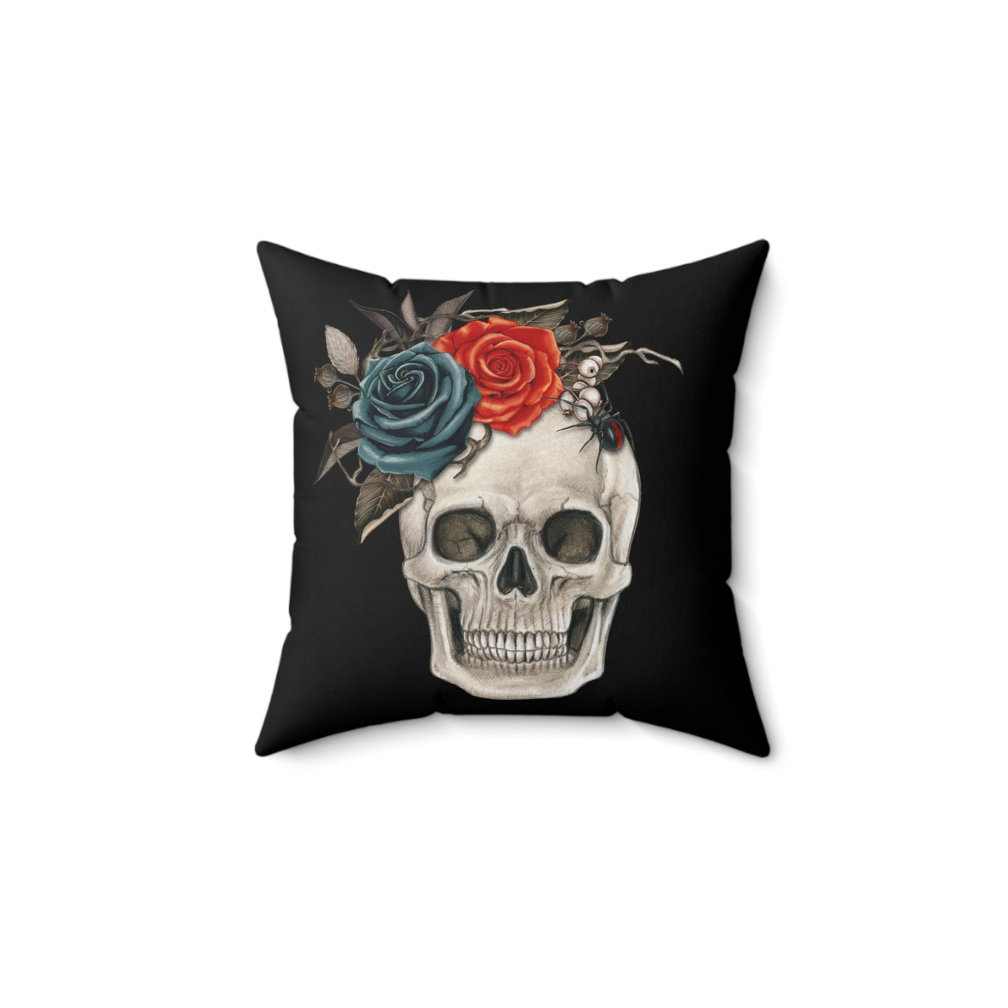 Halloween Pillow - Halloween Throw Pillow - Halloween Fall Pillow - Fall Pillow - Skeleton Pillow