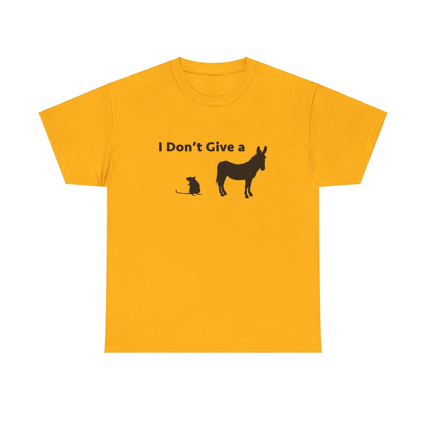 I Don't Give A Rats Ass Sarcastic Tshirt, Sarcastic Tshirt: 'I Don't Give Rats Ass' with Rat and Funny Design