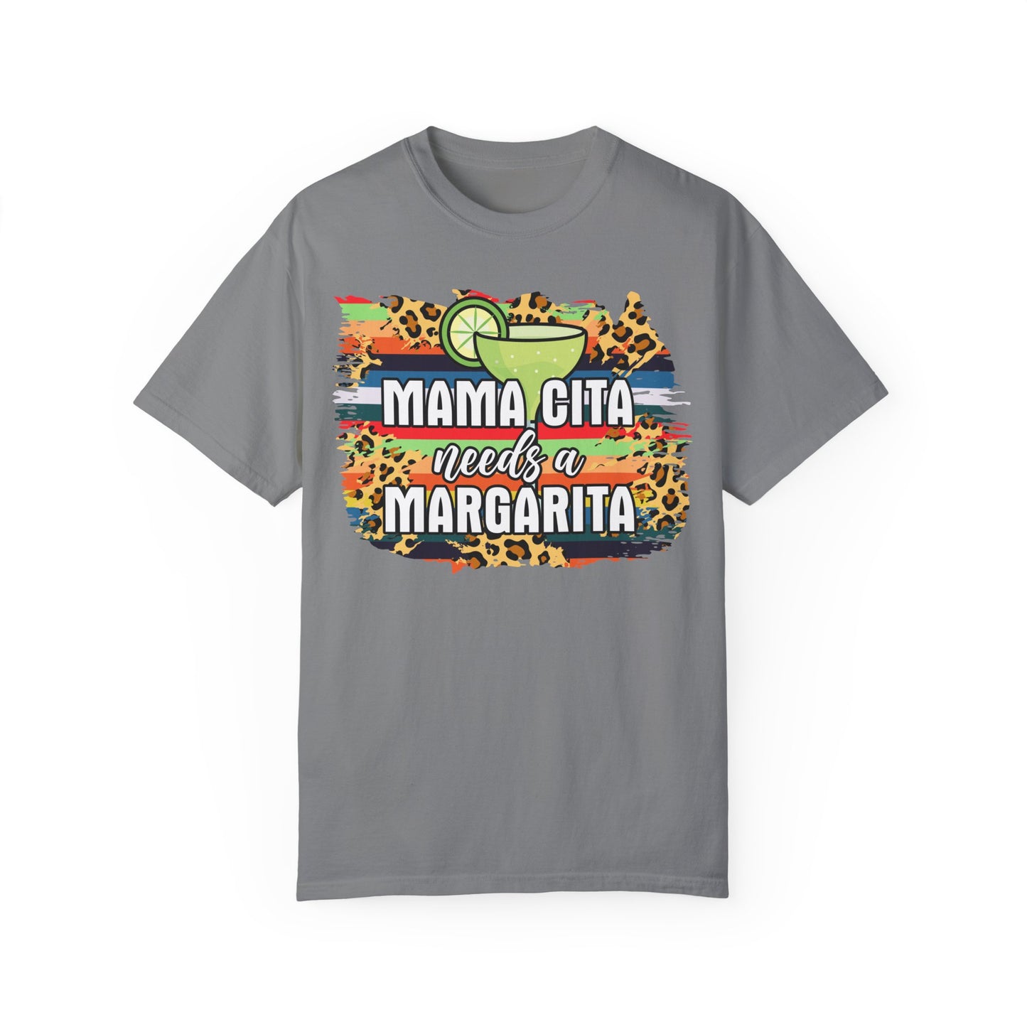 Buffalo Plaid Mamacita Needs a Margarita Graphic Tee - Fun Graphic with Margarita Illustration, Margarita Lover Gift