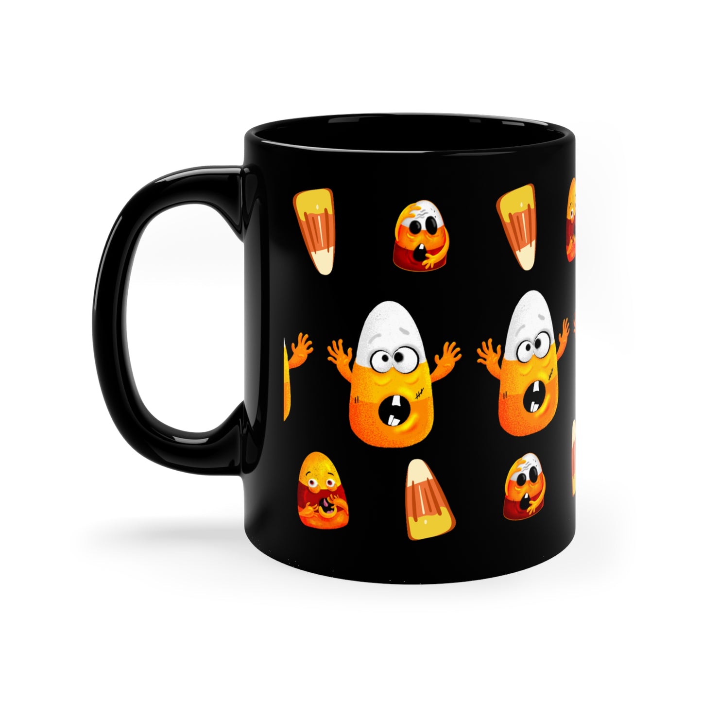 Halloween Mug - Funny Coffee Mug - Ceramic Mug - Gift for Him - Gift for Her - 11oz Black Mug