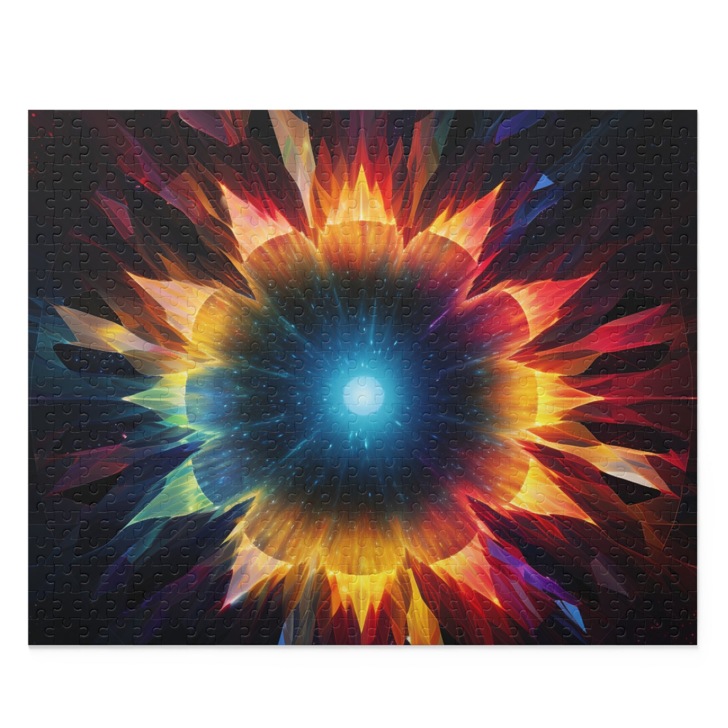 Colorful Nebula Explosion in Space Puzzle, Mindful Activity, Galactic Nebula Explosion Space Puzzle, Perfect Gift for Astronomy Lovers