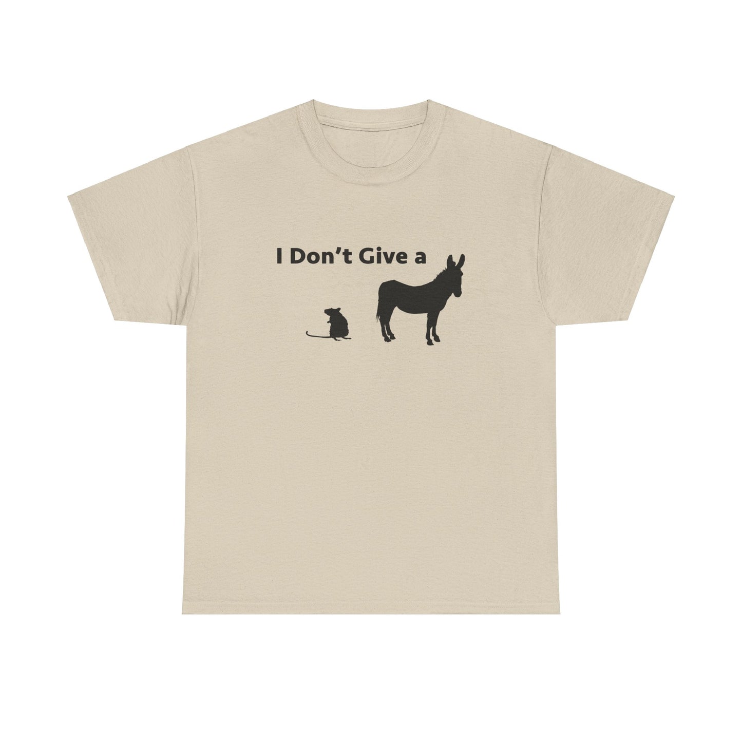 I Don't Give A Rats Ass Sarcastic Tshirt, Sarcastic Tshirt: 'I Don't Give Rats Ass' with Rat and Funny Design