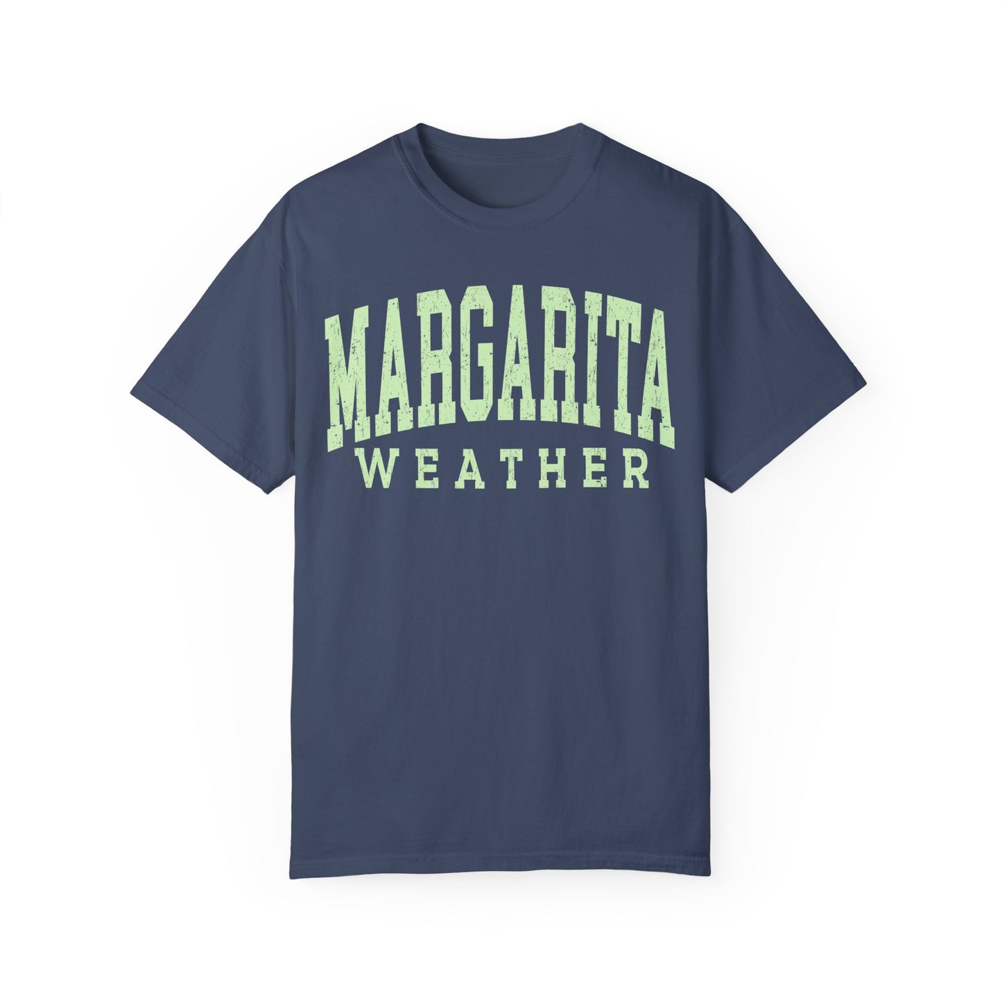 Vintage Margarita Weather Tee, Retro Summer T-shirt for Cocktail Lovers, Margarita Weather T-shirt, Vintage Style Graphic Tee for Beach Days