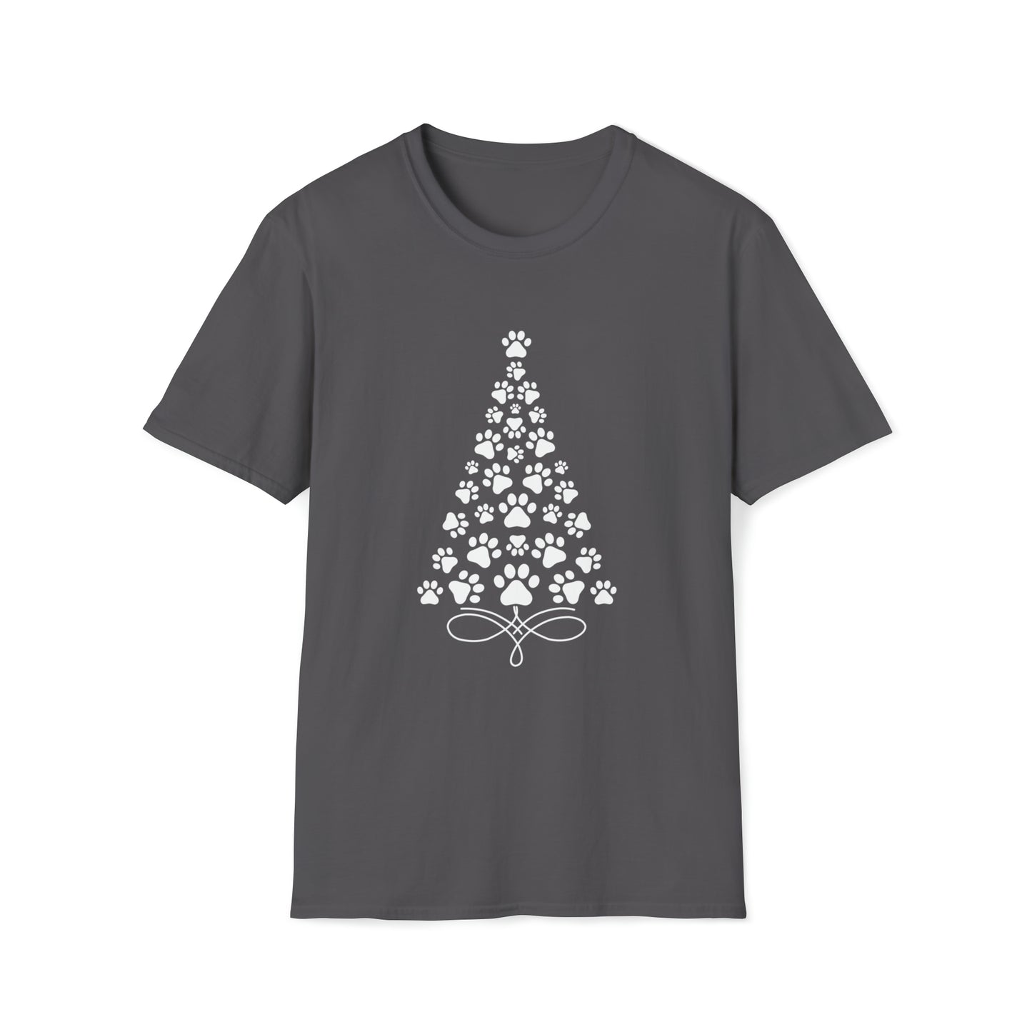 Cute Paw Christmas Tree Shirt, Dog Paw Tree Shirt, Pet Lover Christmas Shirt, Dog Lover Sweatshirt, Dog Paw Christmas Tree Sweatshirt