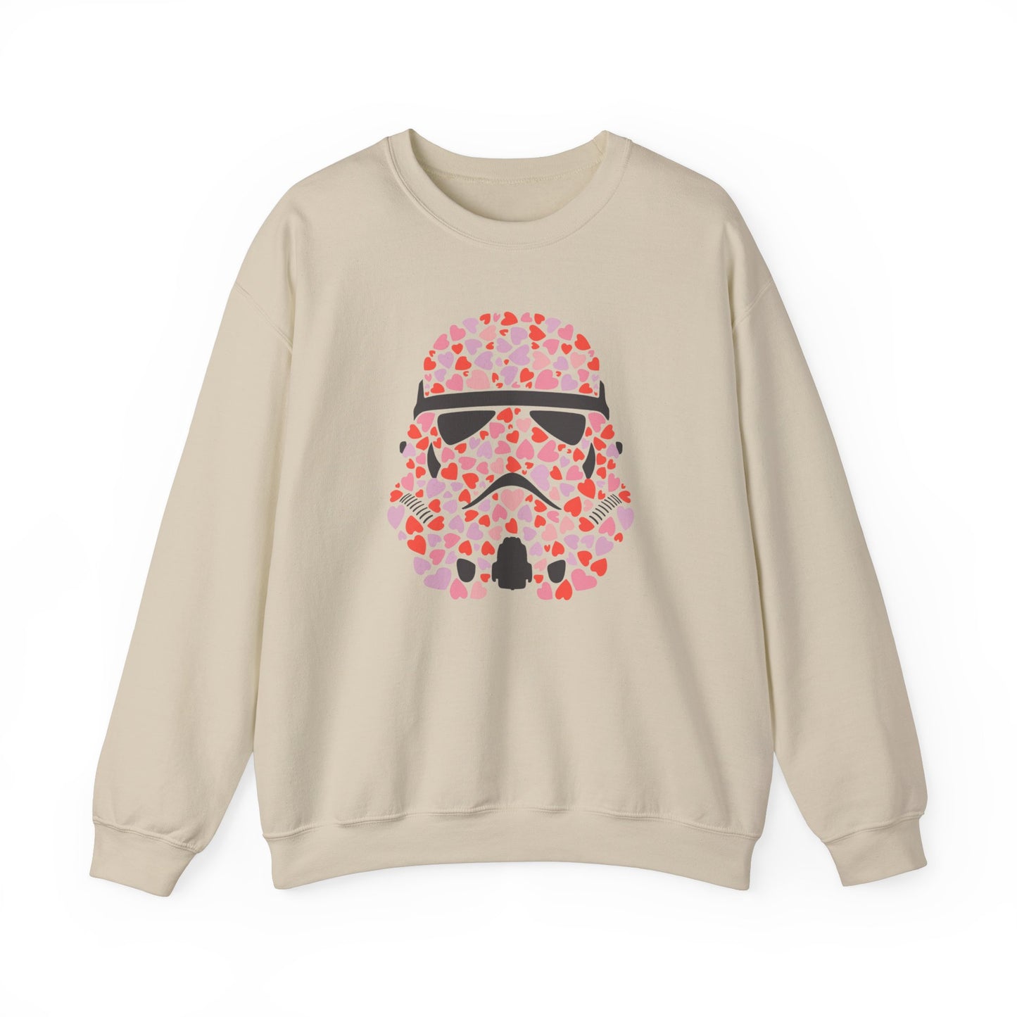 Stormtrooper Valentine Sweatshirt, Love Stormtrooper Hearts Valentine Shirt or Sweatshirt, Star Wars Valentine Shirt, Force Sweatshirt