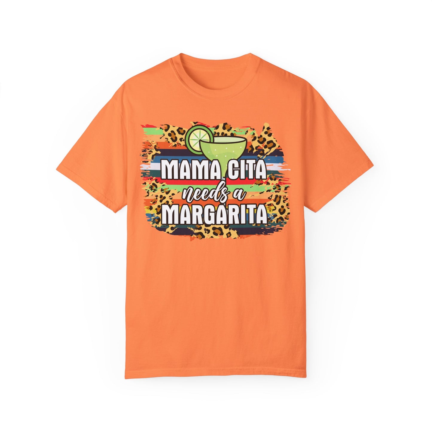 Buffalo Plaid Mamacita Needs a Margarita Graphic Tee - Fun Graphic with Margarita Illustration, Margarita Lover Gift