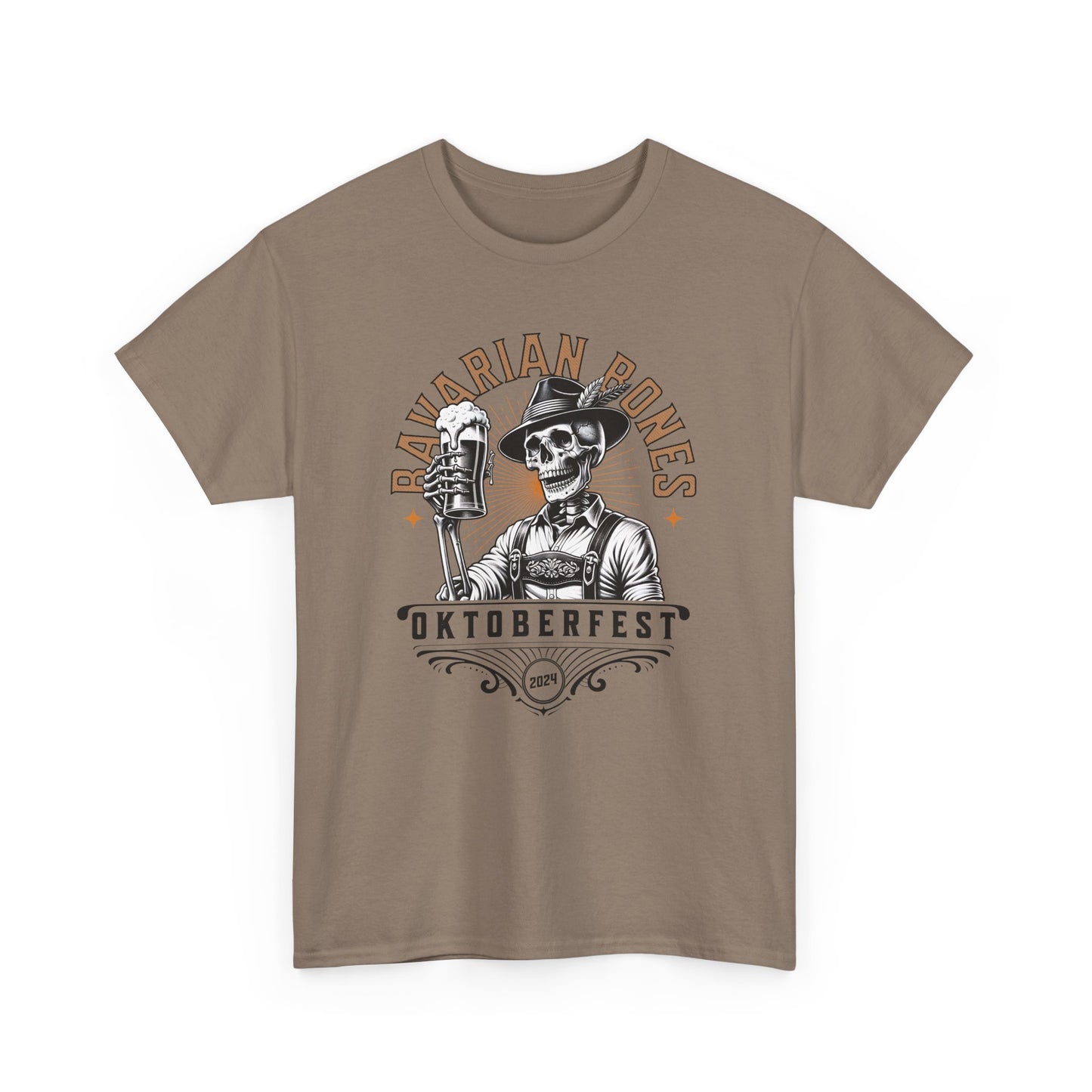 Bavarian Bones Oktoberfest 2024, Retro Oktoberfest 2024 T-Shirt, Prost Shirt, Comfort Colors® Shirt,Retro Craft Beer Shirt,Beer Drinking tee