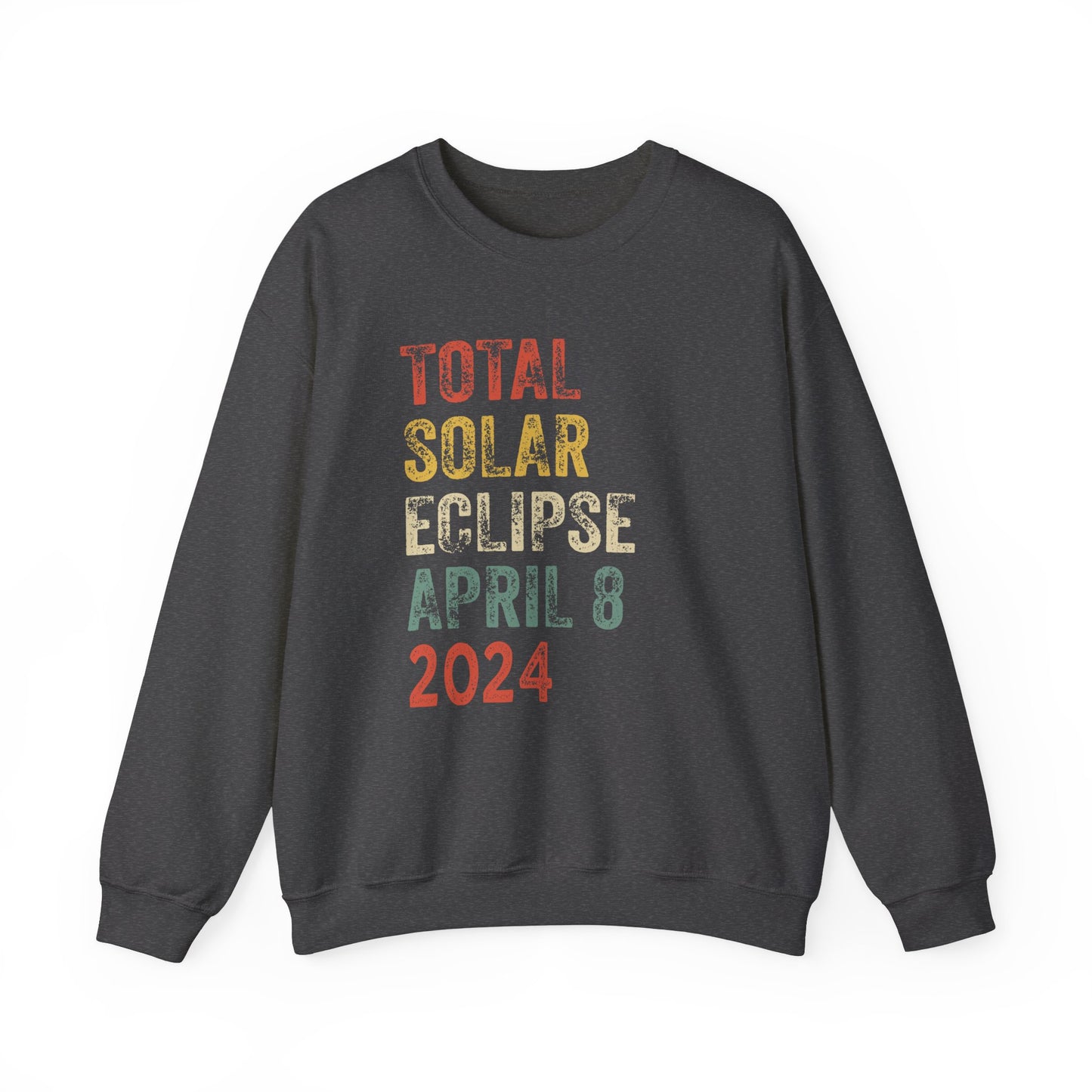 Total Solar Eclipse Apr 8 2024 Sweatshirt - Commemorate the Celestial Spectacle, Total Solar Eclipse 2024 Shirt, Solar Eclipse Souvenir Gift