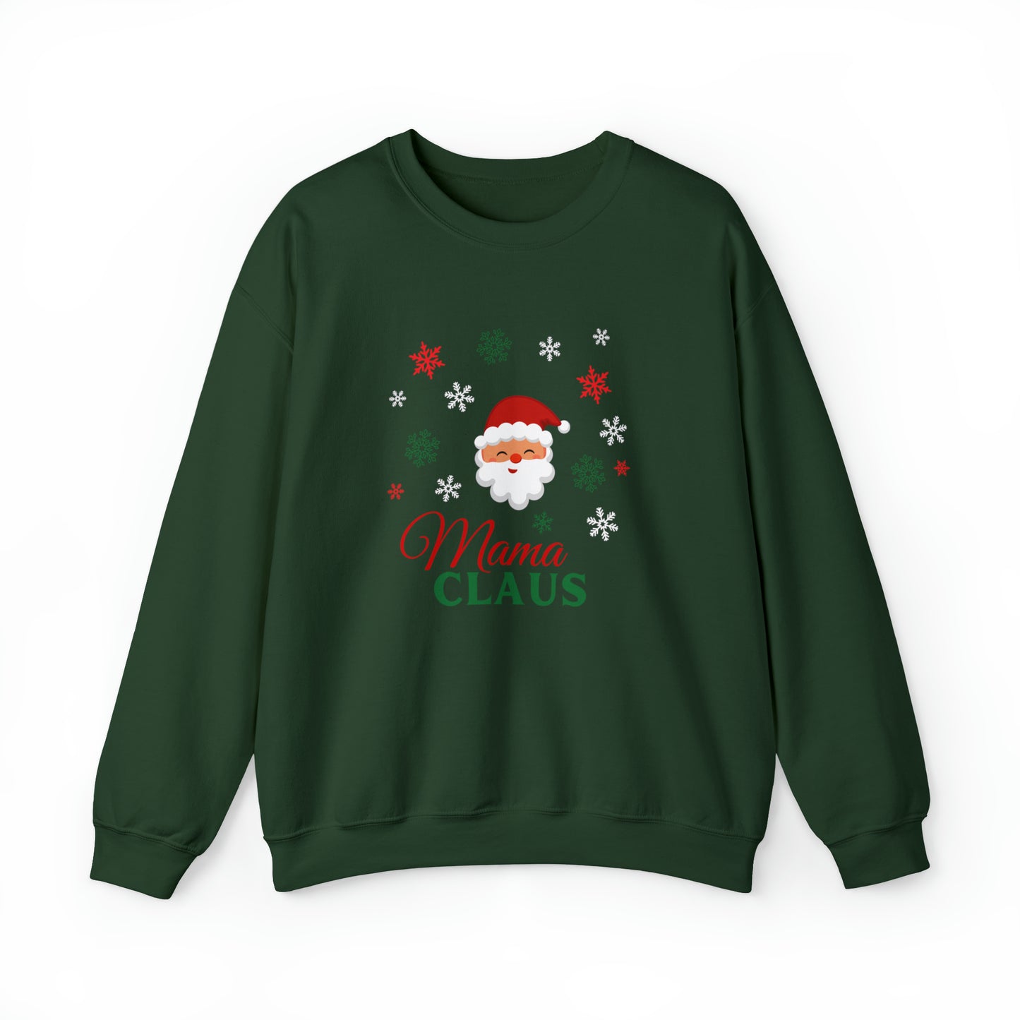 MAMA Claus Christmas Sweatshirt, Womens Christmas Sweatshirt, Christmas Sweatshirts for Women, Christmas Women,Merry Christmas Sweatshirt