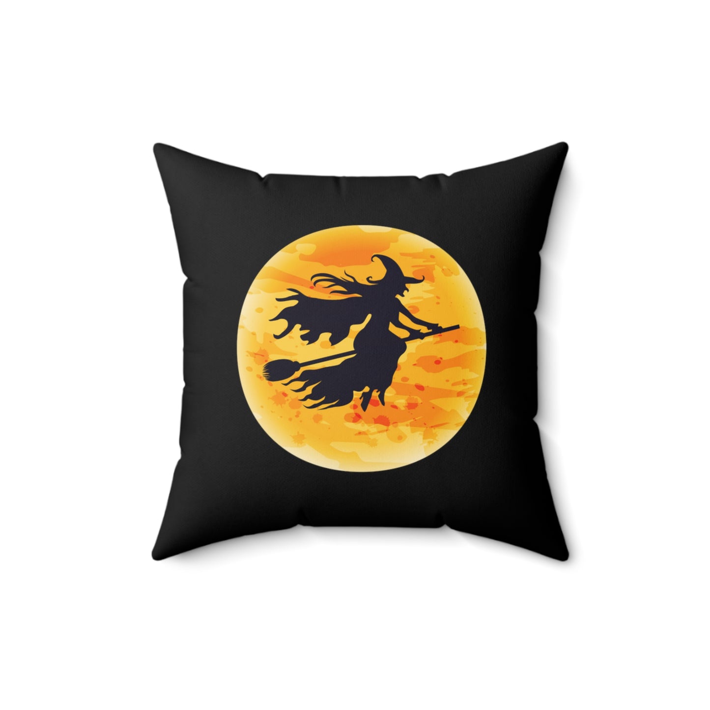 Halloween Witch Pillow - Square Pillow - Fall Pillow - Halloween Witch - 4 sizes