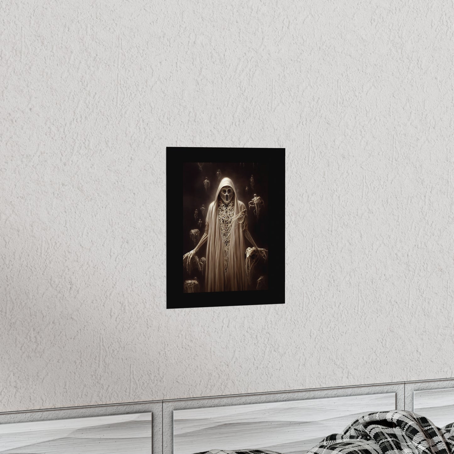 Halloween Ghost Poster - Halloween Art - Halloween Wall Decor - Halloween Poster - Ghost Poster