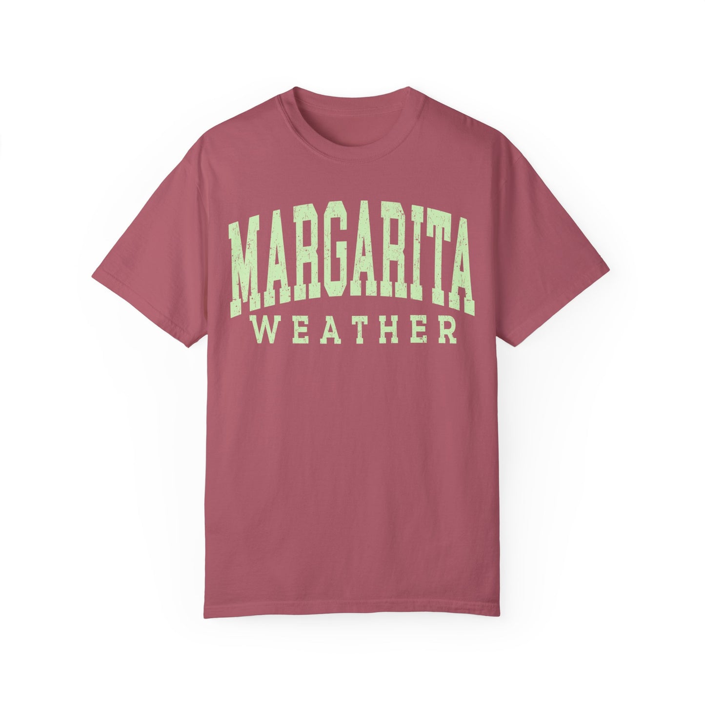 Vintage Margarita Weather Tee, Retro Summer T-shirt for Cocktail Lovers, Margarita Weather T-shirt, Vintage Style Graphic Tee for Beach Days