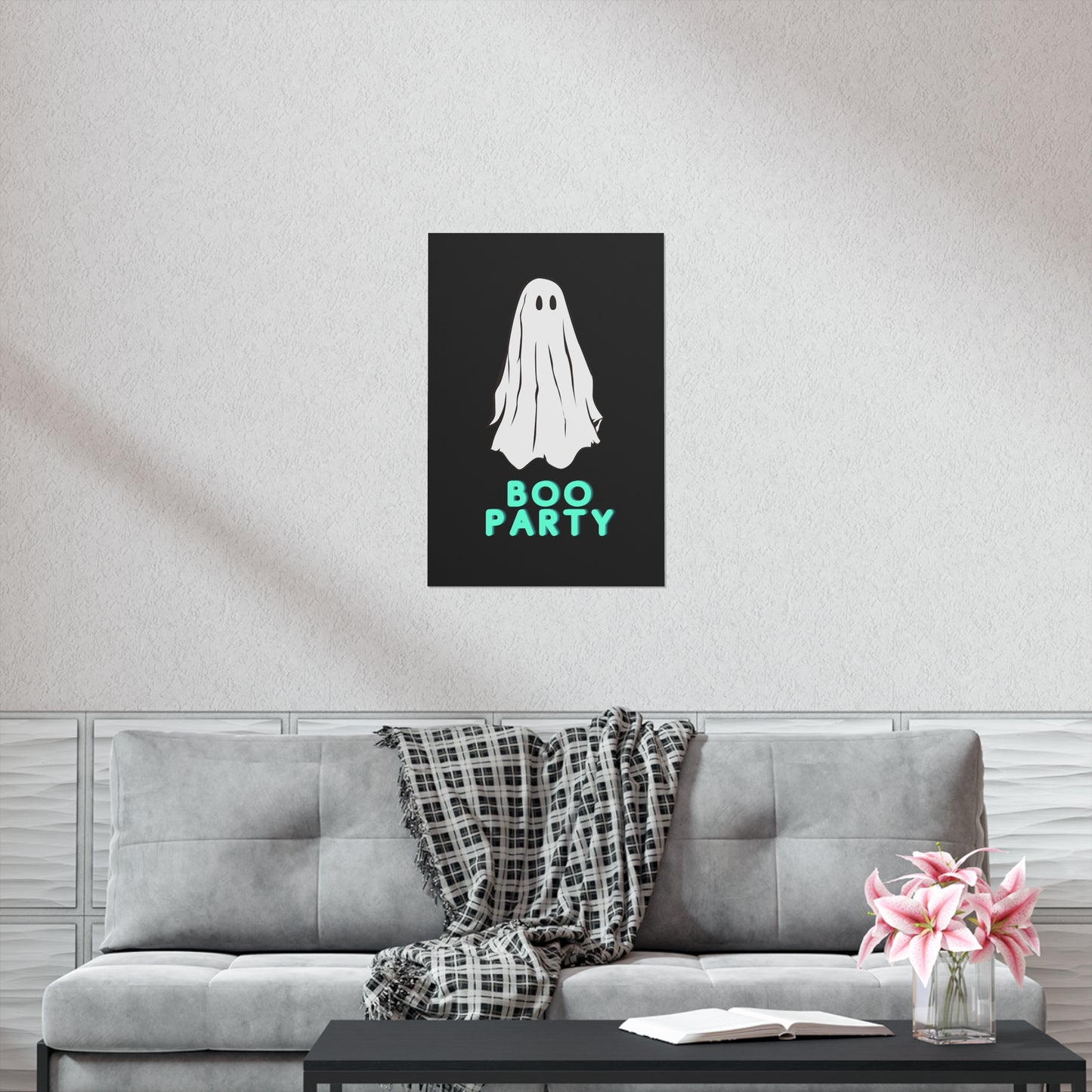 Halloween Ghost Poster - Halloween Art - Halloween Wall Decor - Halloween Poster - Ghost Poster