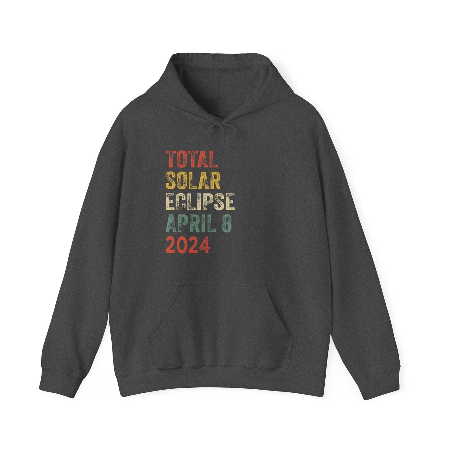 Total Solar Eclipse April 8 2024 Hooded Sweatshirt, Commemorate the Celestial Event, America Totality,Moon Astronomy,Solar Eclipse Souvenir