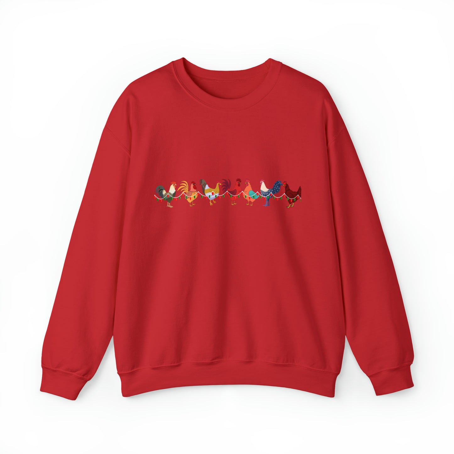 Cute Christmas Chickens Christmas Sweatshirt, Womens Christmas Sweatshirt, Christmas Sweatshirts for Women, Christmas Women,Merry Christmas Sweat