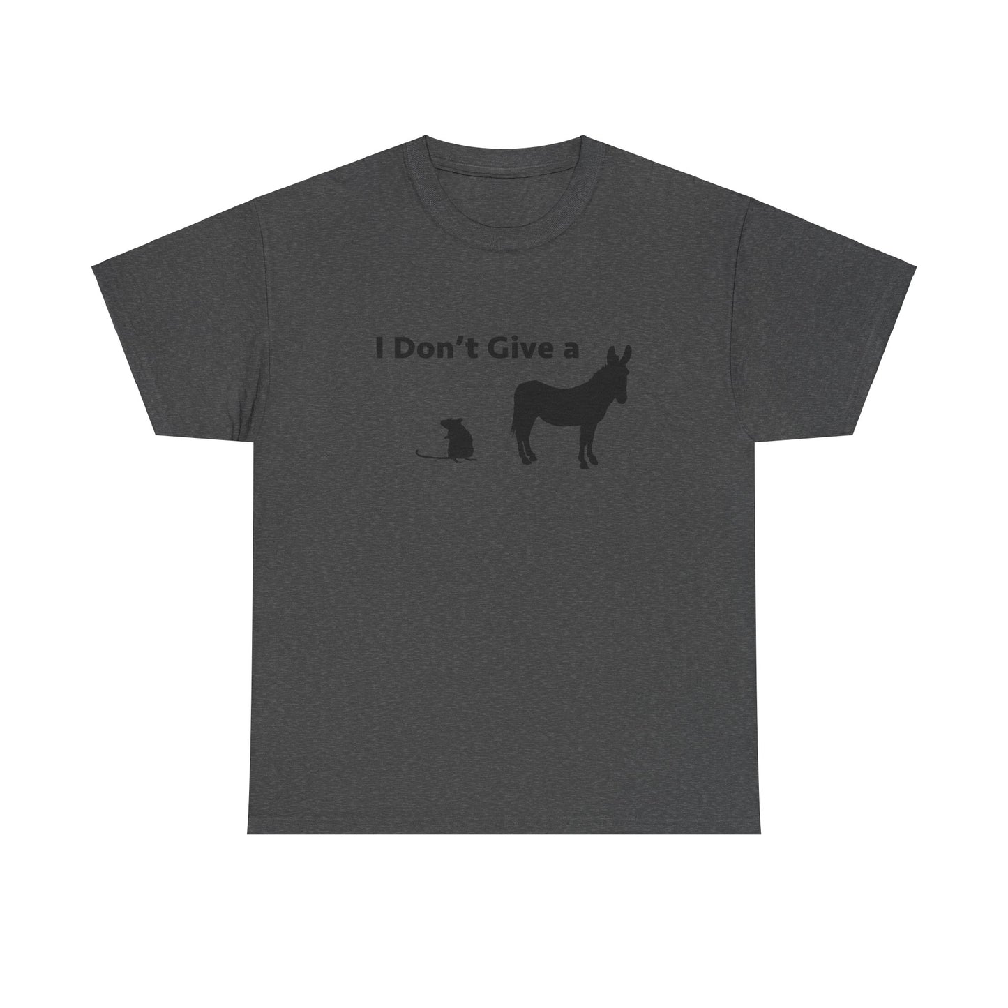 I Don't Give A Rats Ass Sarcastic Tshirt, Sarcastic Tshirt: 'I Don't Give Rats Ass' with Rat and Funny Design