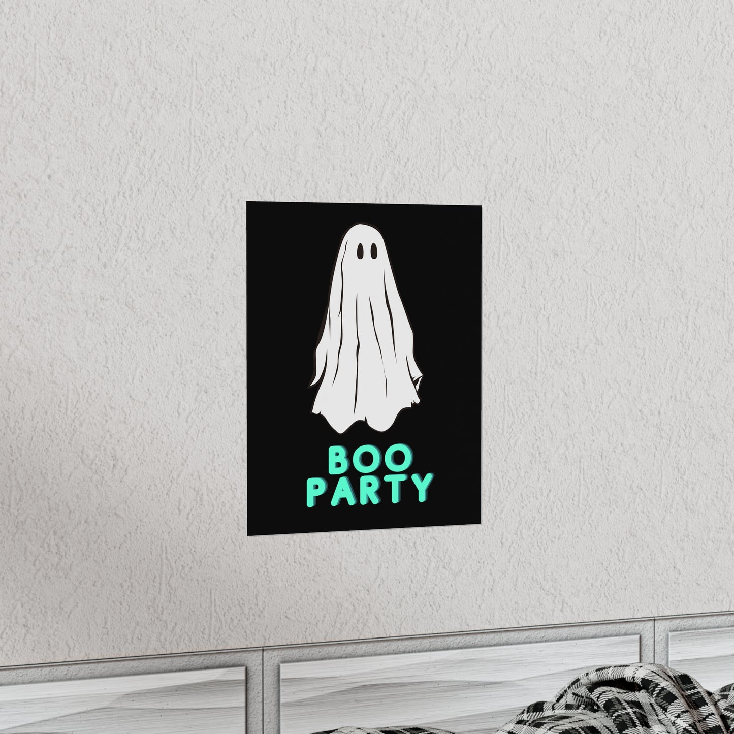 Halloween Ghost Poster - Halloween Art - Halloween Wall Decor - Halloween Poster - Ghost Poster