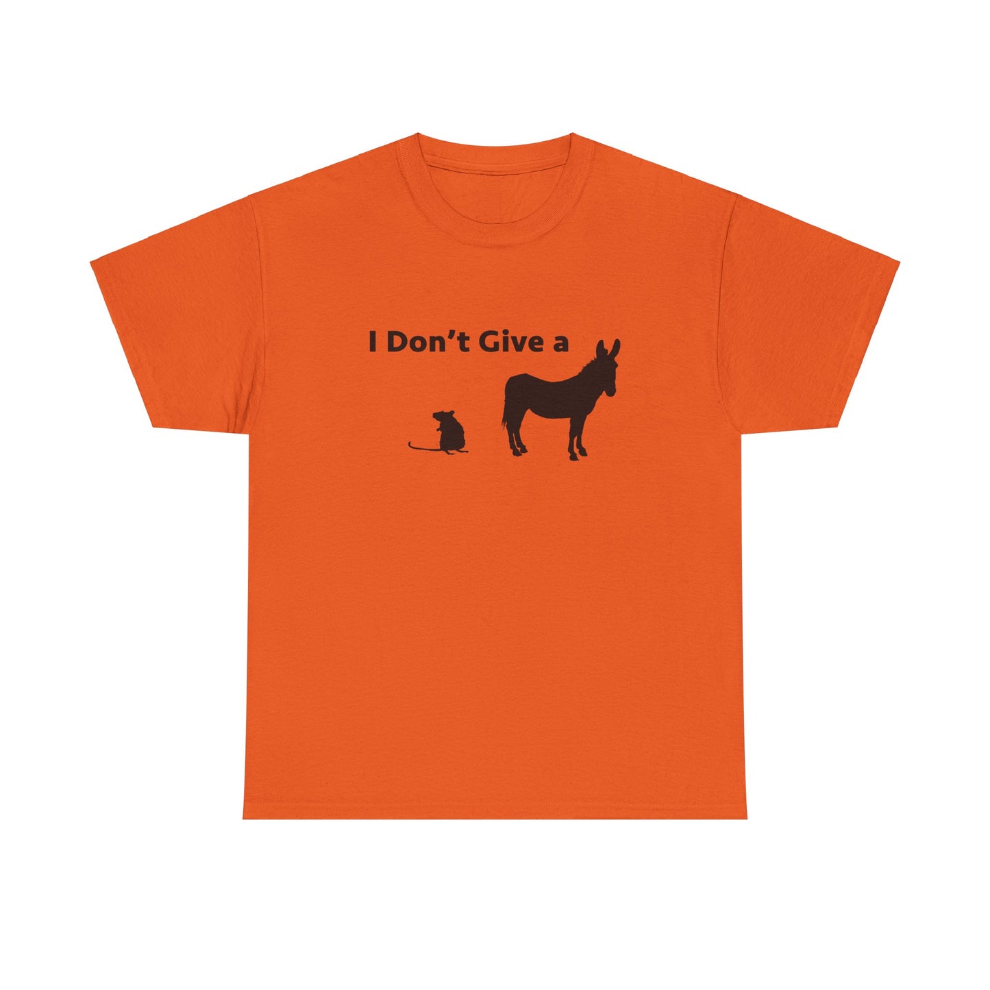 I Don't Give A Rats Ass Sarcastic Tshirt, Sarcastic Tshirt: 'I Don't Give Rats Ass' with Rat and Funny Design