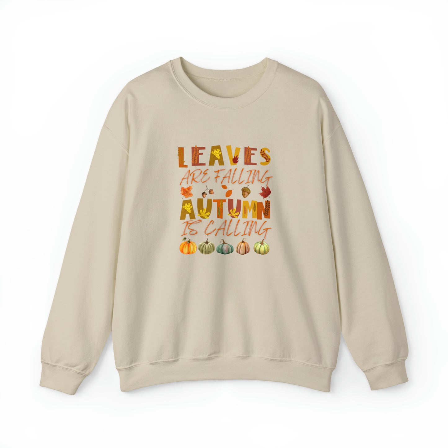 Leaves are Falling Autumn is Calling Sweatshirt, Autumn Leaves Sweatshirt, Autumn Skeleton Shirt, Pumpkin Fall Sweatshirt, Fall Sweatshirt