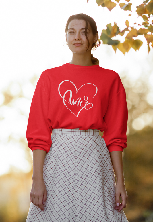 Amor Sweatshirt, Amor Sweatshirt, Amor Sweatshirt, Heart Sweatshirt, Love Sweatshirt, Valentines Sweatshirt, Retro Valentines Graphic Shirt