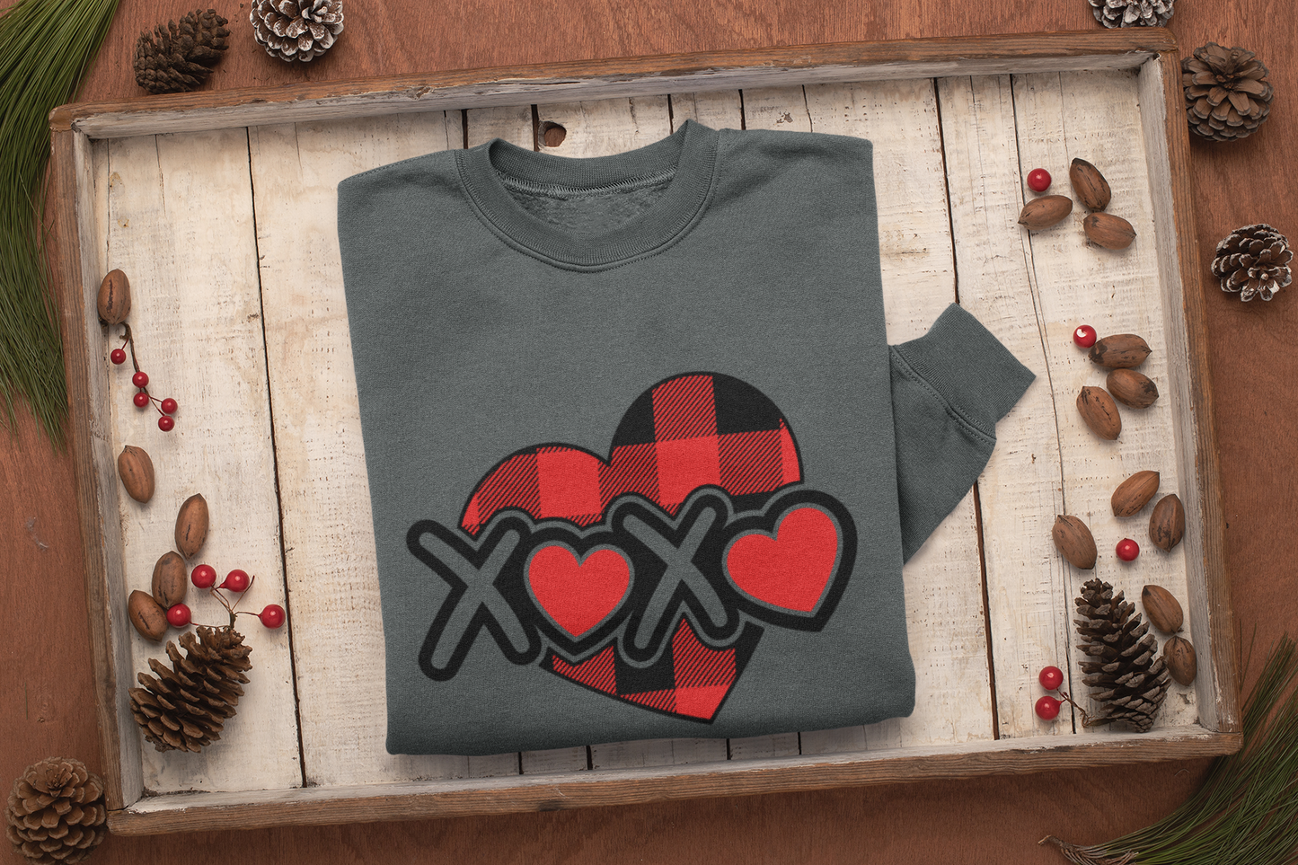 Buffalo plaid heart shirt, buffalo plaid valentine tshirt, valentines day clothing, womens valentine tshirt, valentine shirt, buffalo plaid