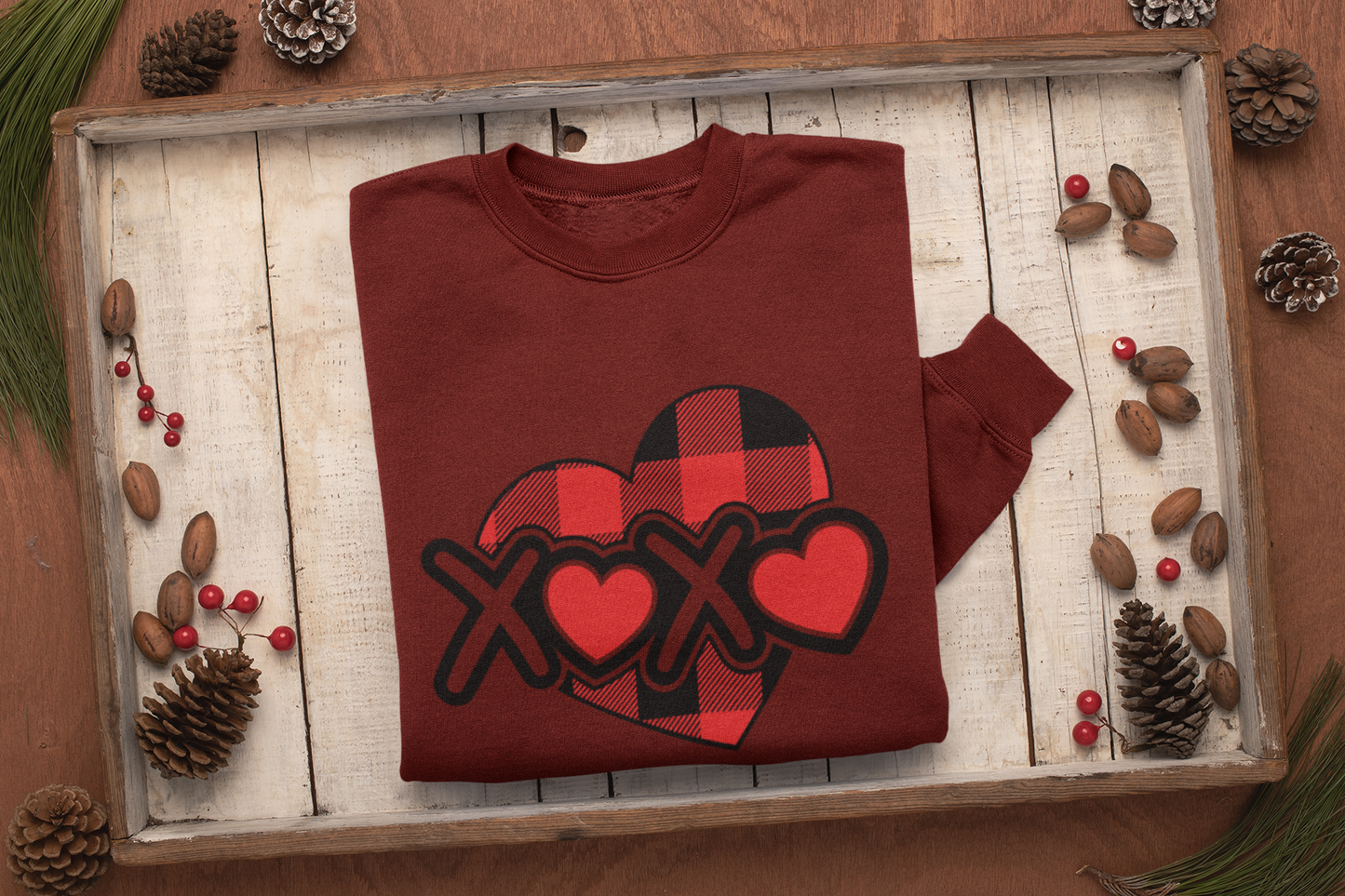 Buffalo plaid heart shirt, buffalo plaid valentine tshirt, valentines day clothing, womens valentine tshirt, valentine shirt, buffalo plaid