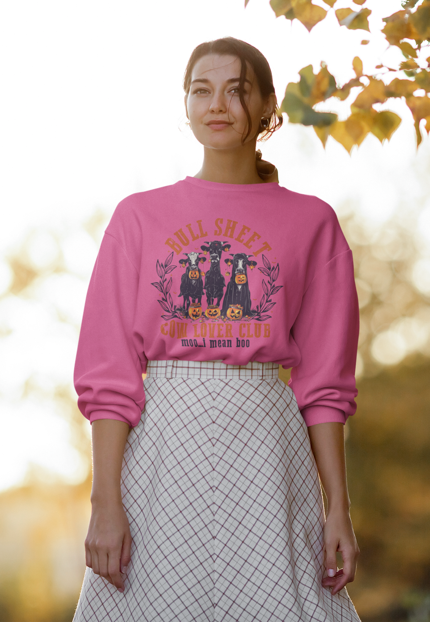 Bull Sheet Cow Lover Club Sweatshirt, Cozy Comfort with a Playful Twist