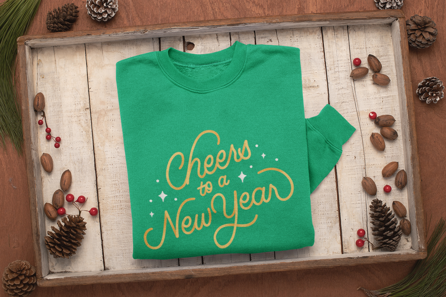 Cheers To A New Year Sweatshirt, New Years Shirt, New Years Sweatshirt, New Years Eve Tshirt New Year Shirt 2024 Shirt CHEERS Sweatshirt