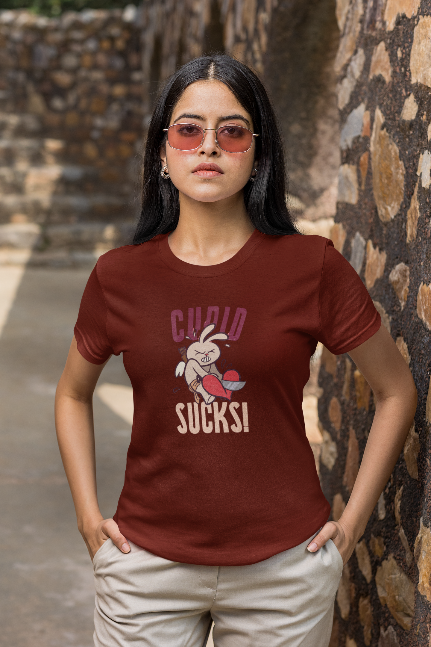 Cupid Sucks Valentine Shirt, Groovy Valentine Shirt, Love Shirt, Retro Valentines Day Shirts, Valentine Gift, Cute Cupid Valentine Shirt