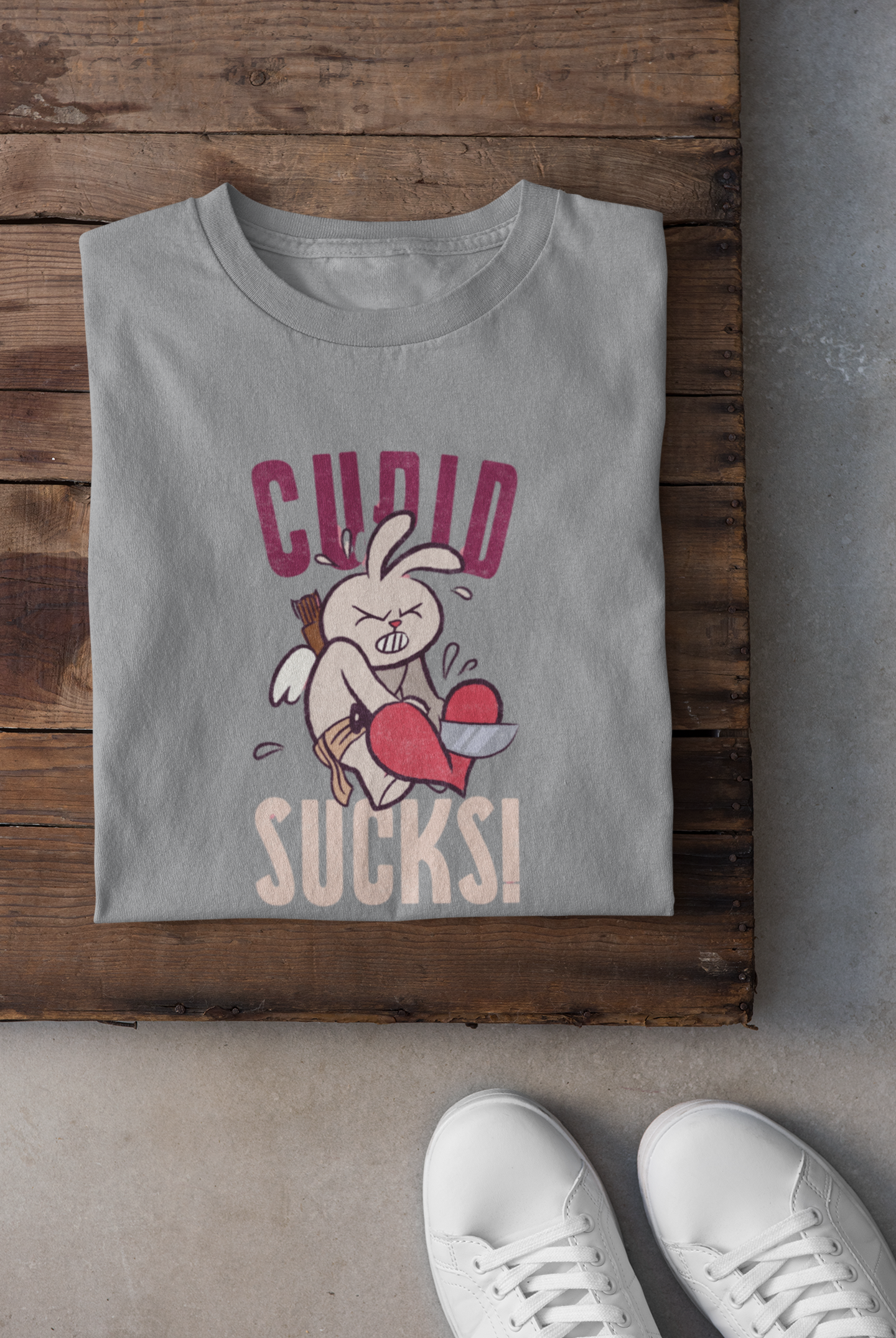 Cupid Sucks Valentine Shirt, Groovy Valentine Shirt, Love Shirt, Retro Valentines Day Shirts, Valentine Gift, Cute Cupid Valentine Shirt