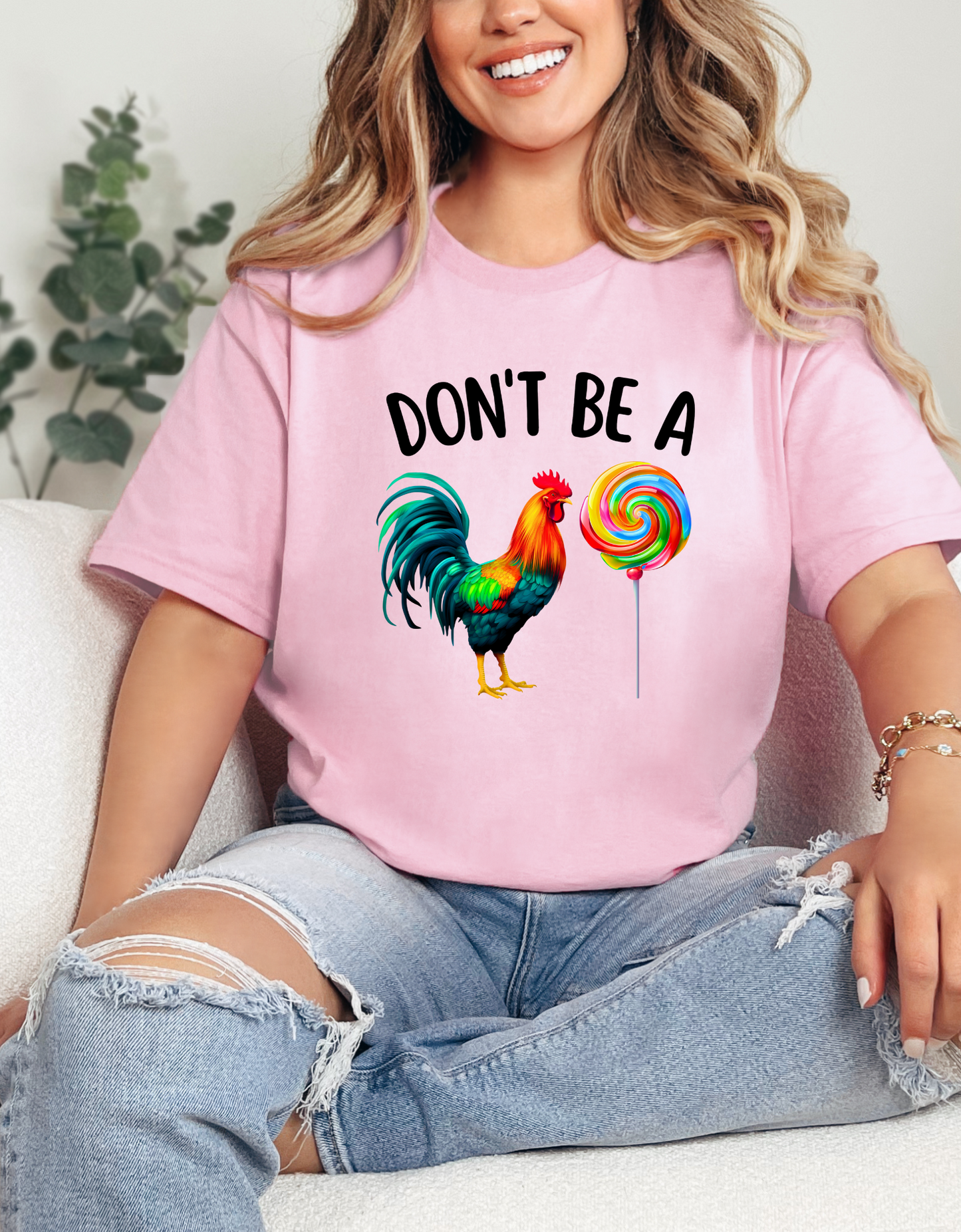 Don't Be A Cock Sucker Sassy Sarcastic TShirt, Bold Statement Top: Sarcastic 'Don't Be A Cock Sucker' Shirt