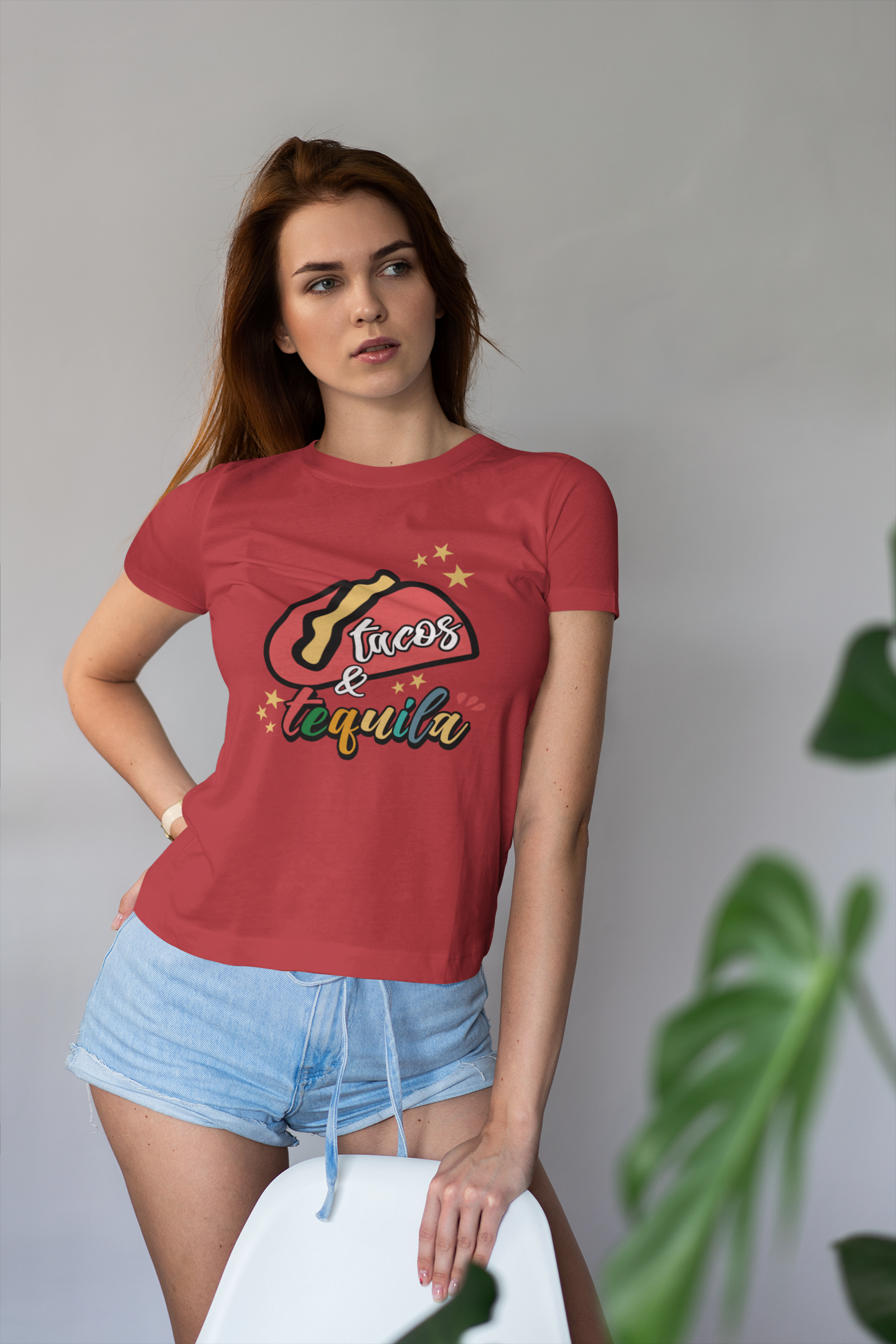 Fiesta-Ready Tacos and Tequila Shirt for Cinco de Mayo Celebration, Celebrate Cinco de Mayo in Style with This Tacos and Tequila Shirt