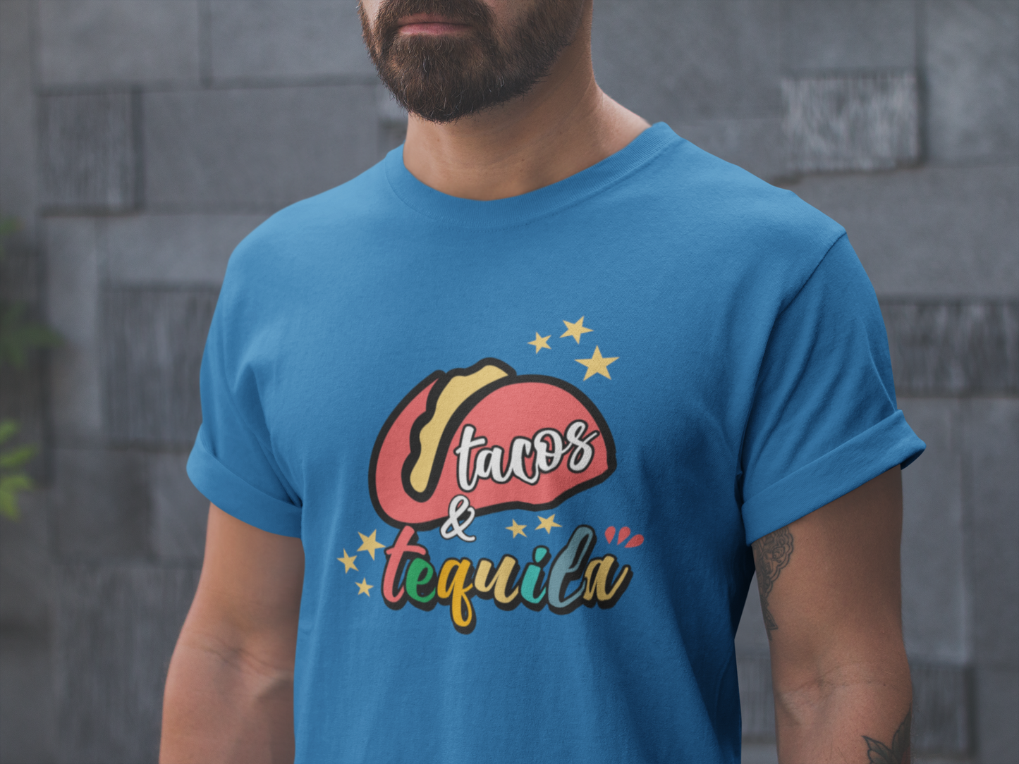 Fiesta-Ready Tacos and Tequila Shirt for Cinco de Mayo Celebration, Celebrate Cinco de Mayo in Style with This Tacos and Tequila Shirt