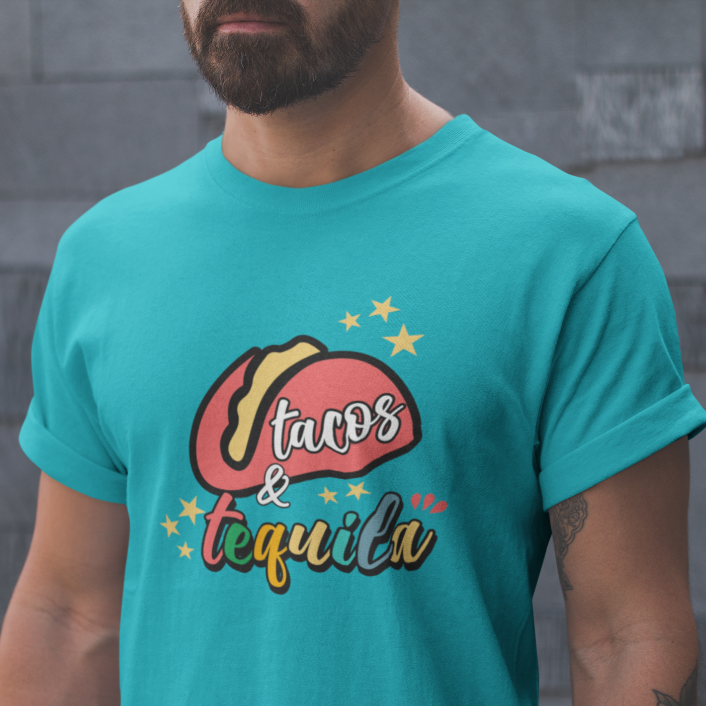 Fiesta-Ready Tacos and Tequila Shirt for Cinco de Mayo Celebration, Celebrate Cinco de Mayo in Style with This Tacos and Tequila Shirt