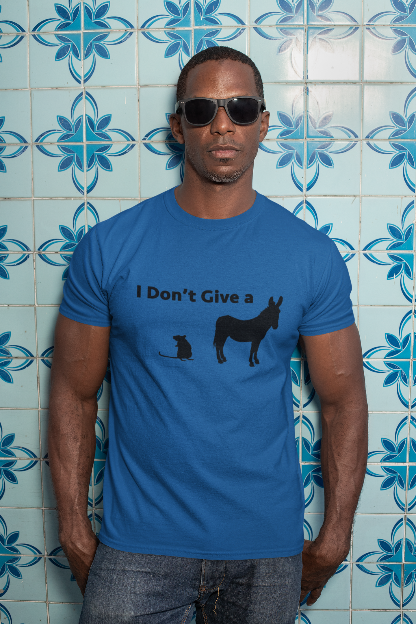 I Don't Give A Rats Ass Sarcastic Tshirt, Sarcastic Tshirt: 'I Don't Give Rats Ass' with Rat and Funny Design