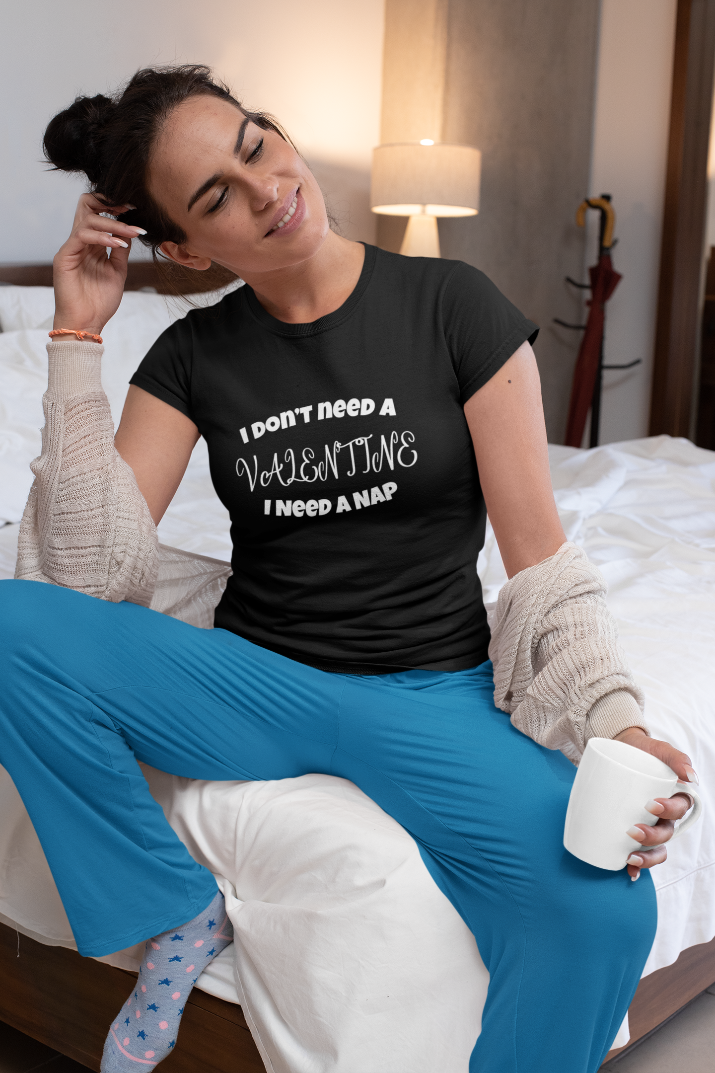 I Don't Need A Valentine I Need A Nap Shirt, Valentines Tee, Funny Valentines Shirt, Valentine's Day Gift, Valentine Mom Shirt,Valentine Tee