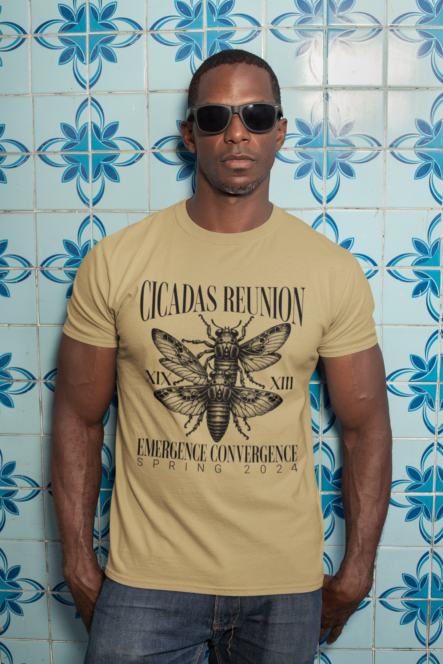 Limited Edition Cicadas Reunion Tshirt for Spring 2024, Cicadas Reunion: Spring 2024 Emergence Tshirt