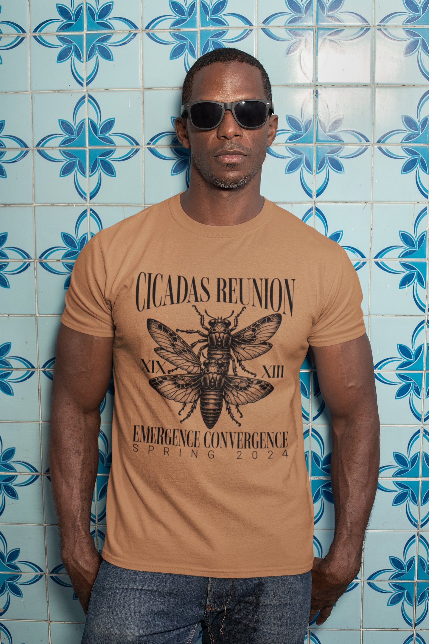 Limited Edition Cicadas Reunion Tshirt for Spring 2024, Cicadas Reunion: Spring 2024 Emergence Tshirt