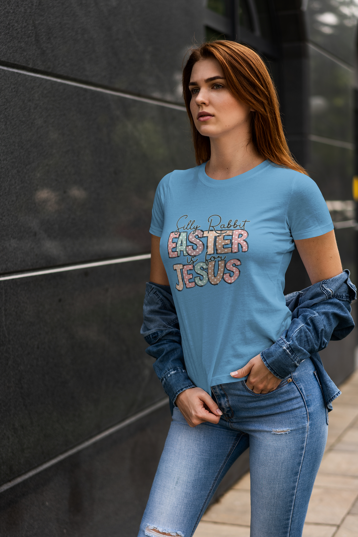 Silly Rabbit Easter Is For Jesus Shirt, Inspirational Shirt, Rabbit Shirt, Easter Shirt, Gift For Easter,Bunny, Christian Shirt, Jesus Tee