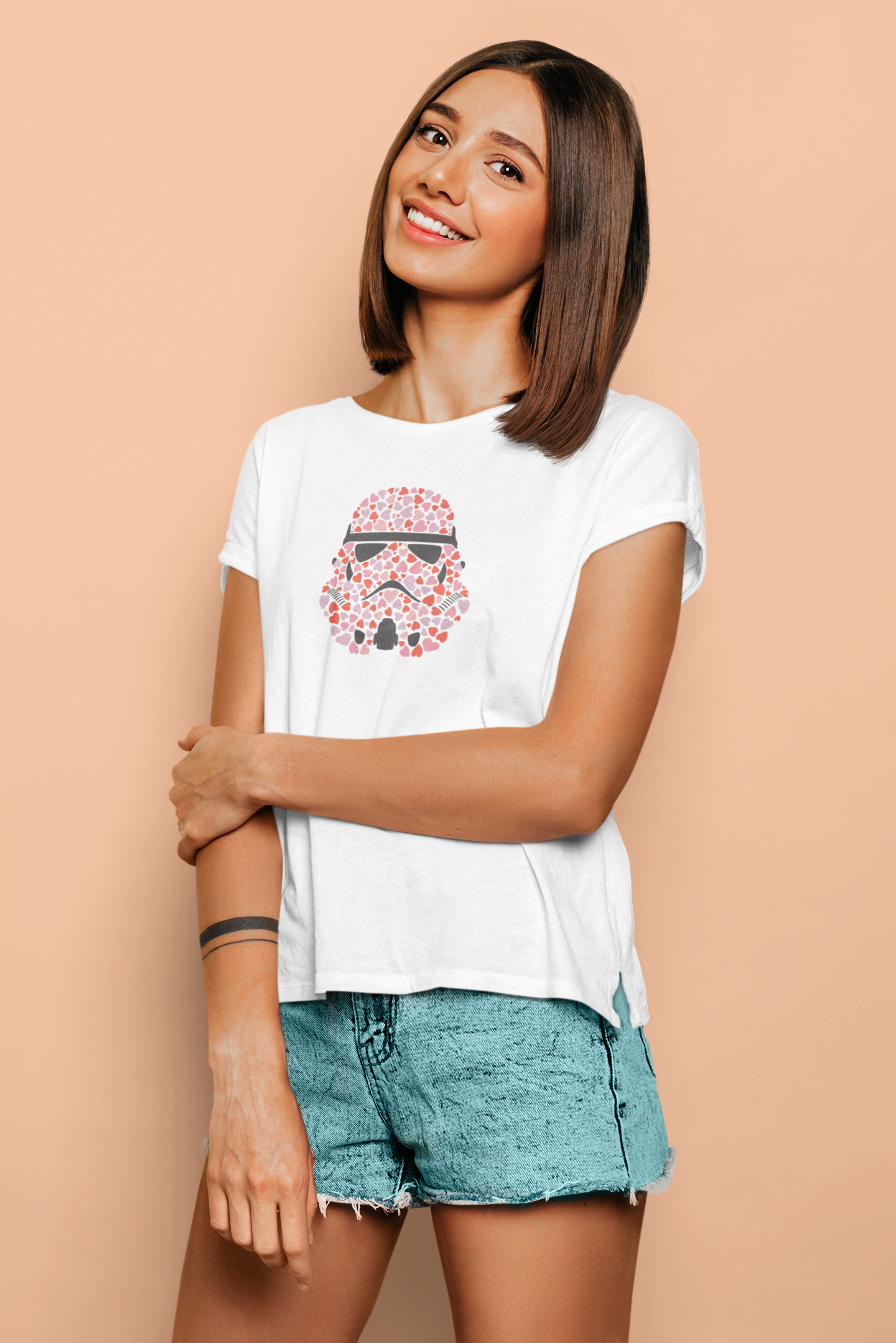 Stormtrooper Valentine Shirt, Galactic Love Defender Stormtrooper Hearts Valentine Shirt or Sweatshirt, Star Wars Valentine Shirt, Force Tee