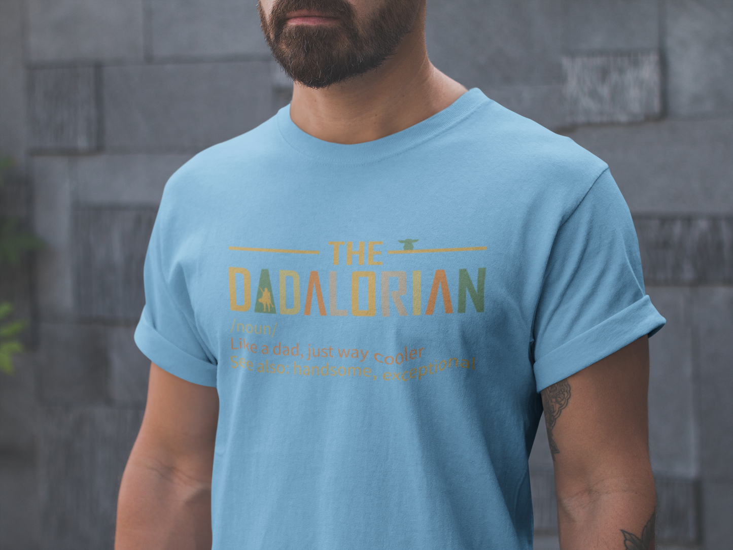 Dadalorian TShirt, Dad Shirt, Husband Gift, Father's Day Gift, Gift for him, Gift for Father