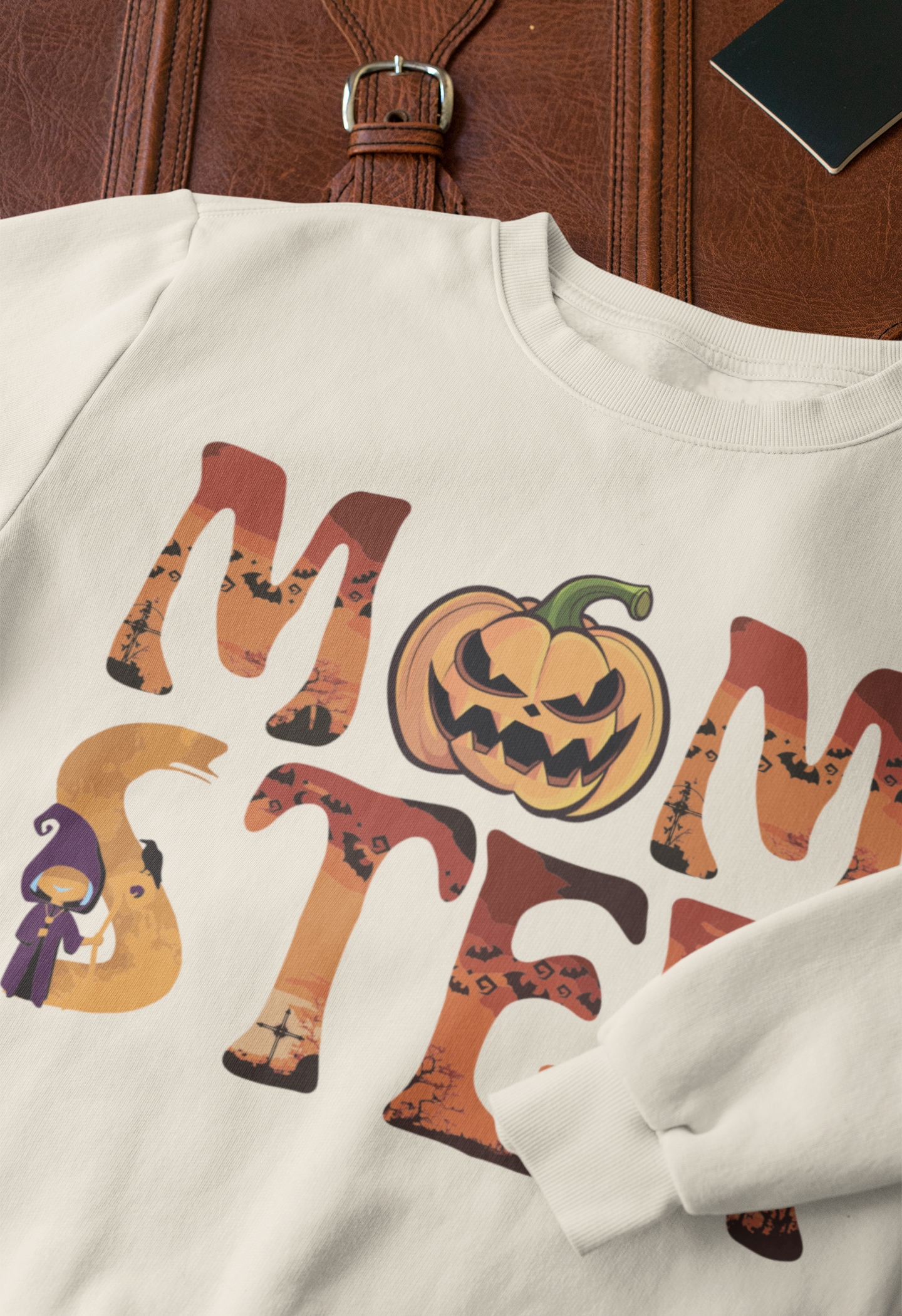 Momster Halloween Shirt, Halloween Sweatshirt, Fall Sweatshirt Spooky Season TShirt, Fall Shirts for Women Momster Sweatshirt Momster Shirt