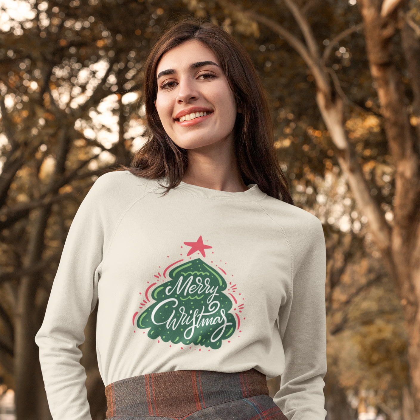 Christmas Sweatshirt,Merry and Bright Shirt,Christmas Tree,Christmas Tshirt,Holiday Shirt,Christmas Shir