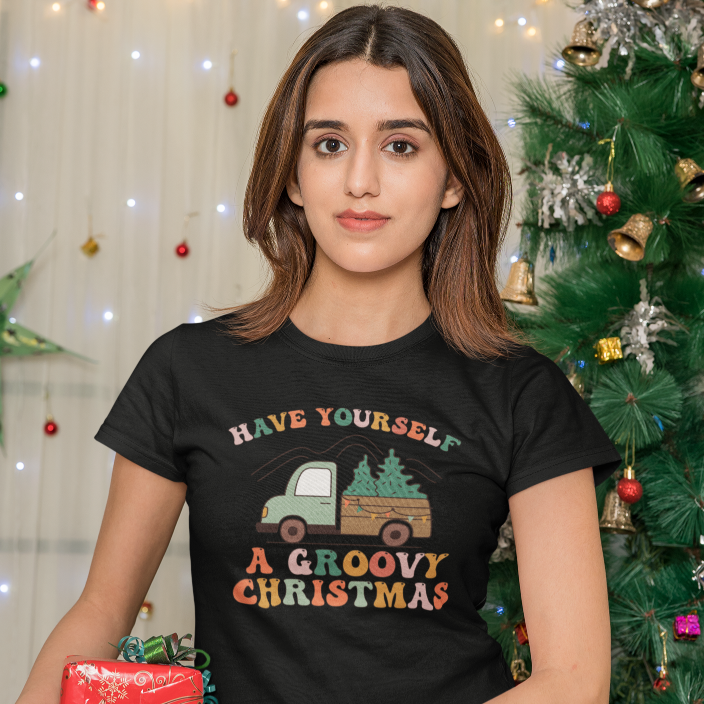 Have Yourself A Groovy Christmas Shirt,Winter Shirt,Groovy Shirt, Christmas Groovy Shirt, Shirt For Christmas,Holiday Shirt, Retro Xmas