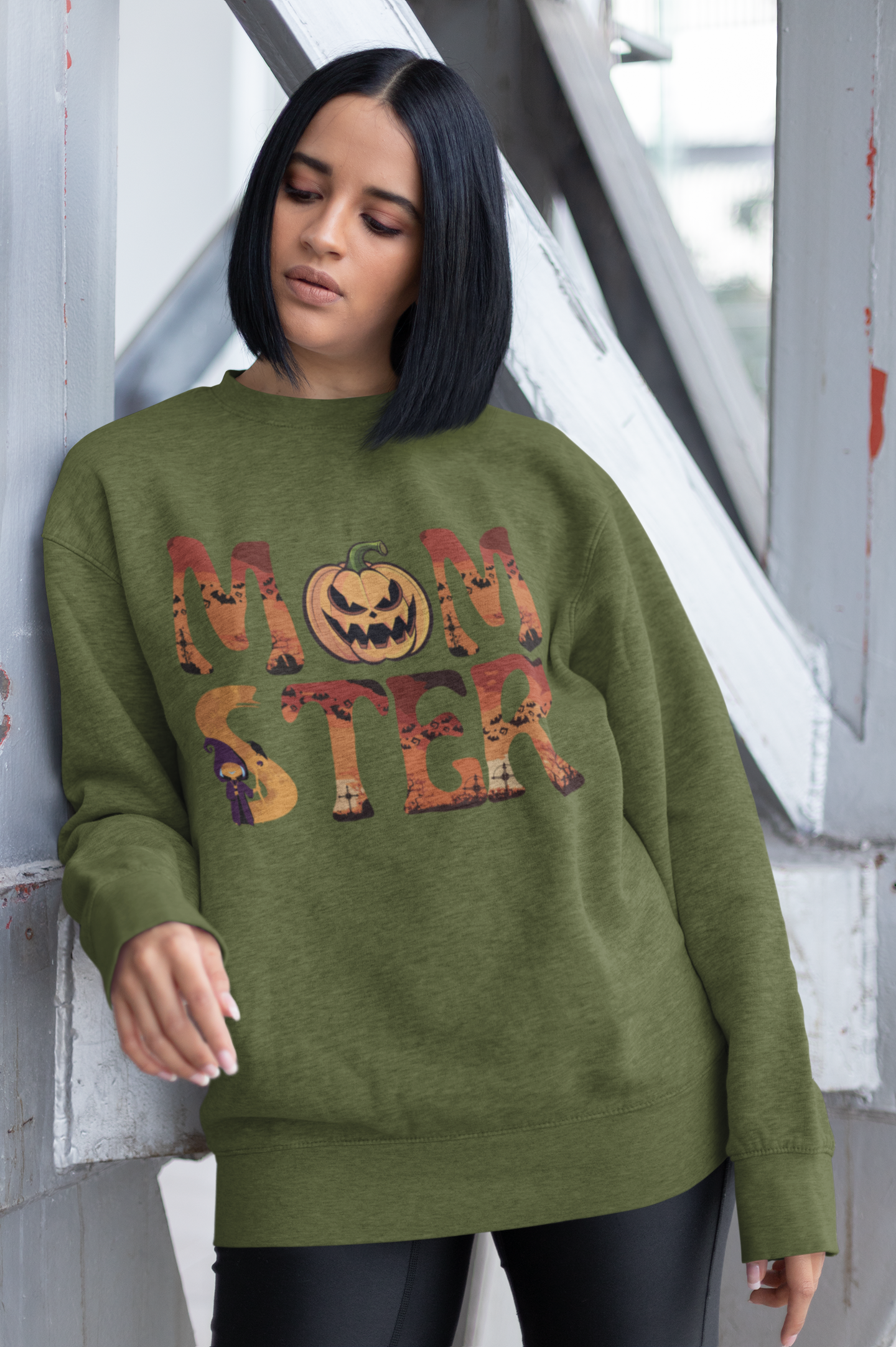 Momster Halloween Shirt, Halloween Sweatshirt, Fall Sweatshirt Spooky Season TShirt, Fall Shirts for Women Momster Sweatshirt Momster Shirt