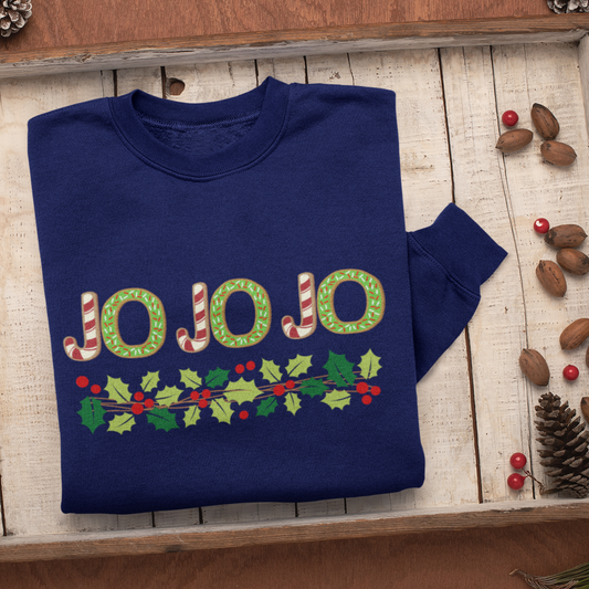 JO JO JO Christmas Sweatshirt, Womens Christmas Sweatshirt, Christmas Sweatshirts for Women, Christmas Women,Merry Christmas Sweatshirt