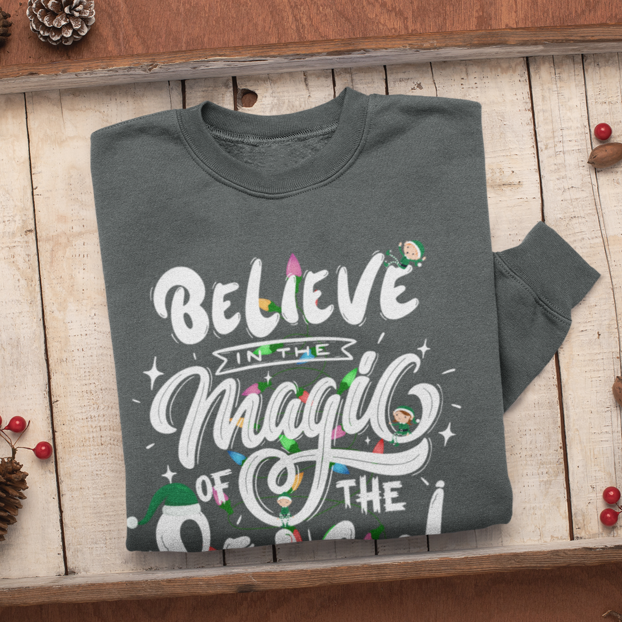 Merry and Bright Sweatshirt, Christmas Sweatshirt, Family Christmas Sweatshirt, Christmas Sweatshirts for Women, Merry Christmas Sweatshirt