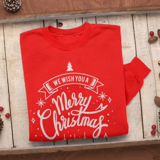 Red Christmas Sweatshirt,Merry Christmas Sweatshirt,Christmas T-shirt,Christmas Family Sweatshirt,Christmas Gift,Holiday Gift,Leopard Shirt