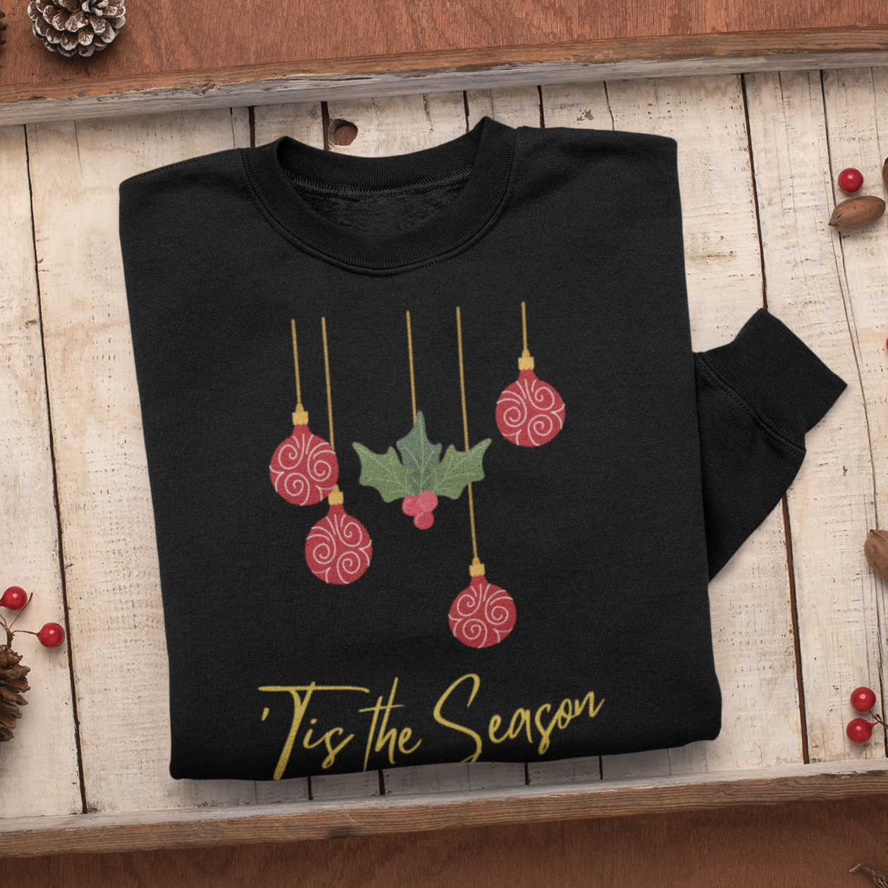 Tis The Season Sweatshirt, Christmas Tis The Season Sweatshirt, Merry Christmas Sweatshirt, Christmas Sweatshirt, Cute Winter Sweatshirt